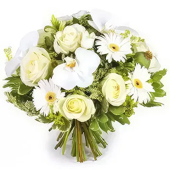 France flowers  -  Bouquet of flowers Dream White Delivery