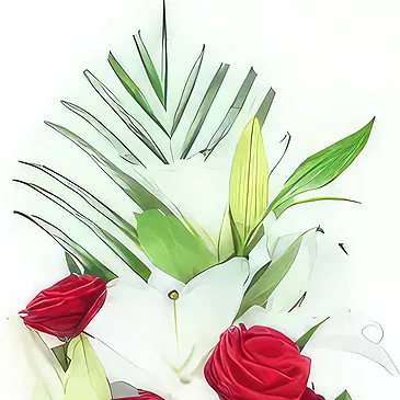 Le François flowers  -  Bouquet of flowers Mystery of Roses Flower Bouquet/Arrangement