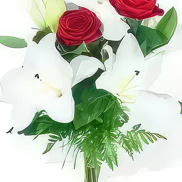 Le François flowers  -  Bouquet of flowers Mystery of Roses Flower Bouquet/Arrangement