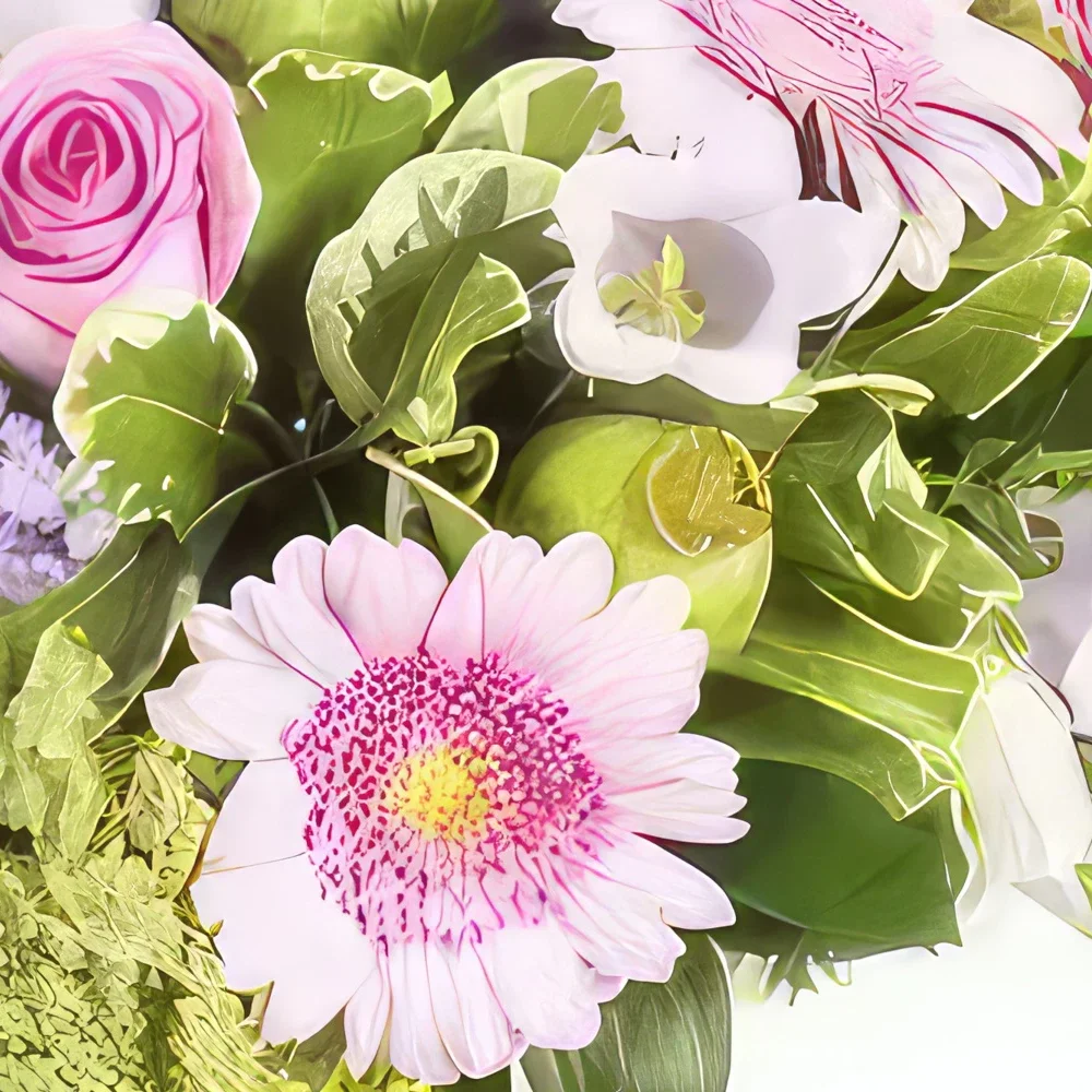 Στρασβούργο λουλούδια- Μπουκέτο λουλούδια Αντανάκλαση Μπουκέτο/ρύθμιση λουλουδιών