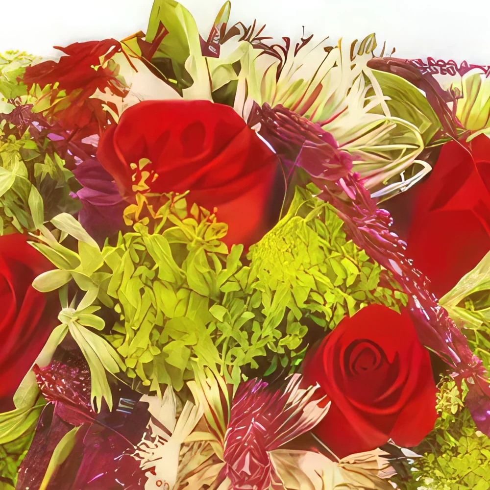 Бордо цветя- Букет цветя Откровение Букет/договореност цвете