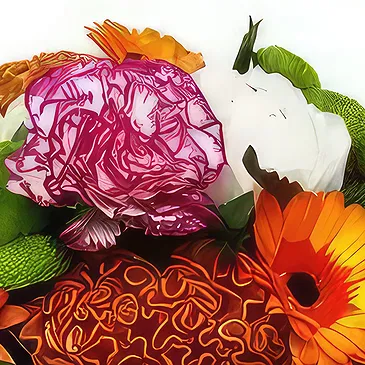 Bayonne flowers  -  Bouquet of fresh Darling flowers Flower Bouquet/Arrangement