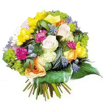 France flowers  -  Bouquet of multicolored flowers Fougue Delivery