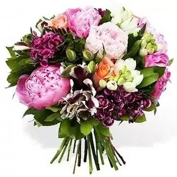 France flowers  -  Round seasonal Hug bouquet Flower Delivery