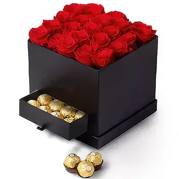 United Arab Emirates flowers  -  Box of Sweet Love Flower Delivery