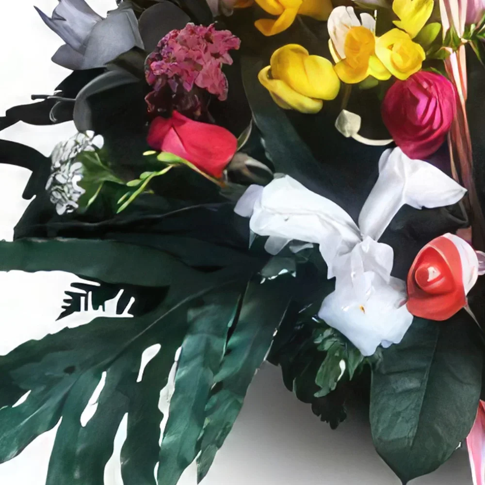 Cascais Blumen Florist- Fesselnde Liebe Bouquet/Blumenschmuck