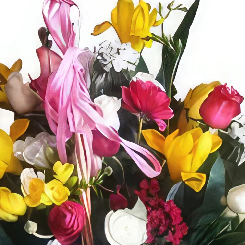 Quarteira çiçek- Aşkı büyüle Çiçek buketi/düzenleme