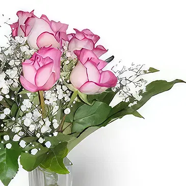 Wroclaw flowers  -  Pink Fragrance Flower Bouquet/Arrangement