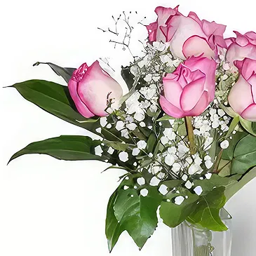 Wroclaw flowers  -  Pink Fragrance Flower Bouquet/Arrangement