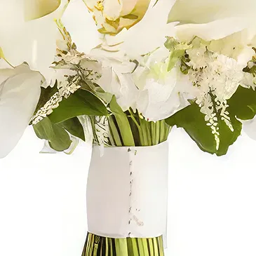 Cabo Balanco blommor- Ivory Romance Bukett/blomsterarrangemang