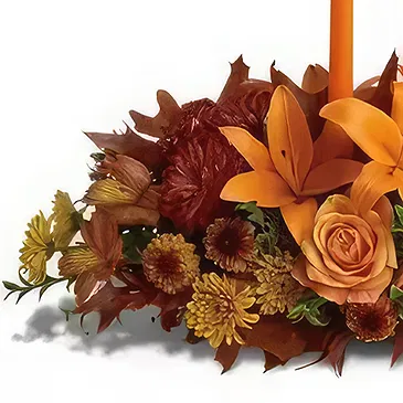 Cabo Balanco blommor- Höst Glöd Bukett/blomsterarrangemang