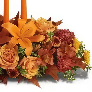 Cabo Balanco blommor- Höst Glöd Bukett/blomsterarrangemang