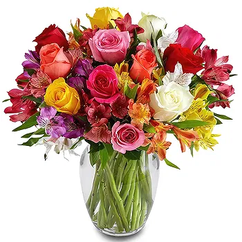 France flowers  -  Colorful Florist's Surprise Bouquet Flower Delivery