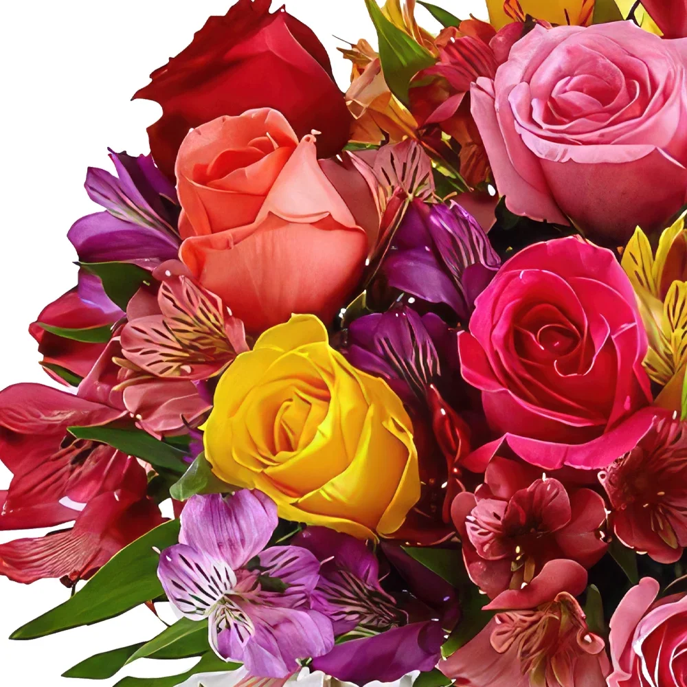 Pau bloemen bloemist- Verrassingsboeket voor kleurrijke bloemisten Boeket/bloemstuk