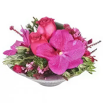 France flowers  -  Candy Rose flower arrangement Delivery