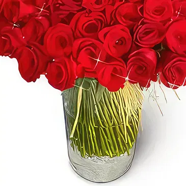 fleuriste fleurs de Niu Blau- Romance radieuse Bouquet/Arrangement floral