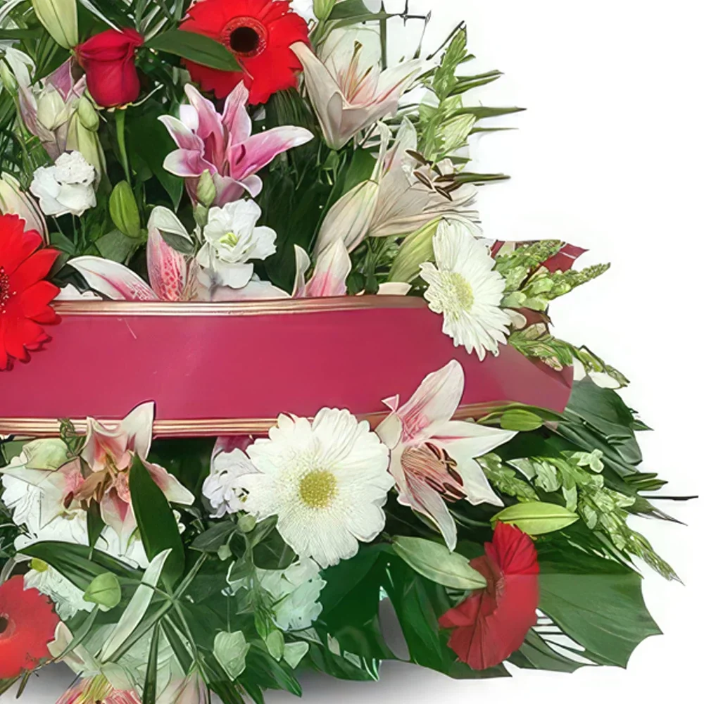 Benalmadena blomster- Gentle Embrace-begravelser Blomsterarrangementer bukett