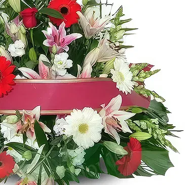 Benidorm blommor- Gentle Embrace-begravningar Bukett/blomsterarrangemang