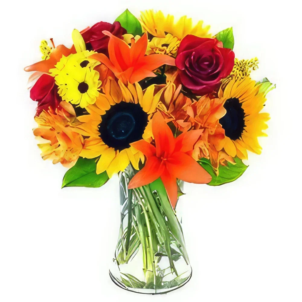 Diez de Octubre flowers  -  Carnival Flower Bouquet/Arrangement