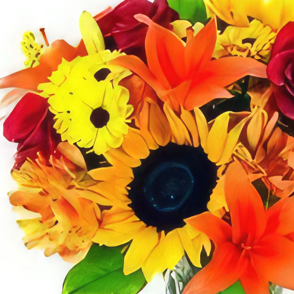 flores de 10 de outubro- Carnaval Bouquet/arranjo de flor