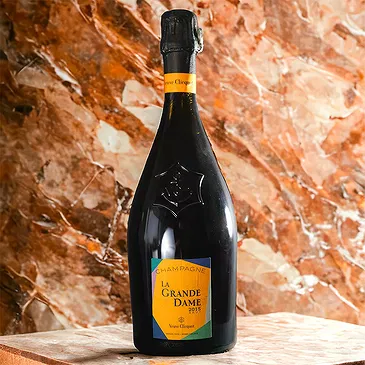 Φρανκφούρτη λουλούδια- Champagne Veuve Clicquot La Grande Dame Brut Μπουκέτο/ρύθμιση λουλουδιών