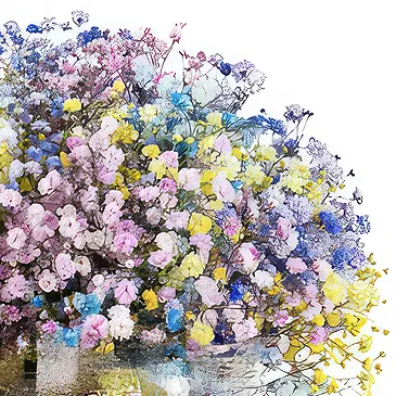 Greece flowers  -  HAT BOX Flower Bouquet/Arrangement