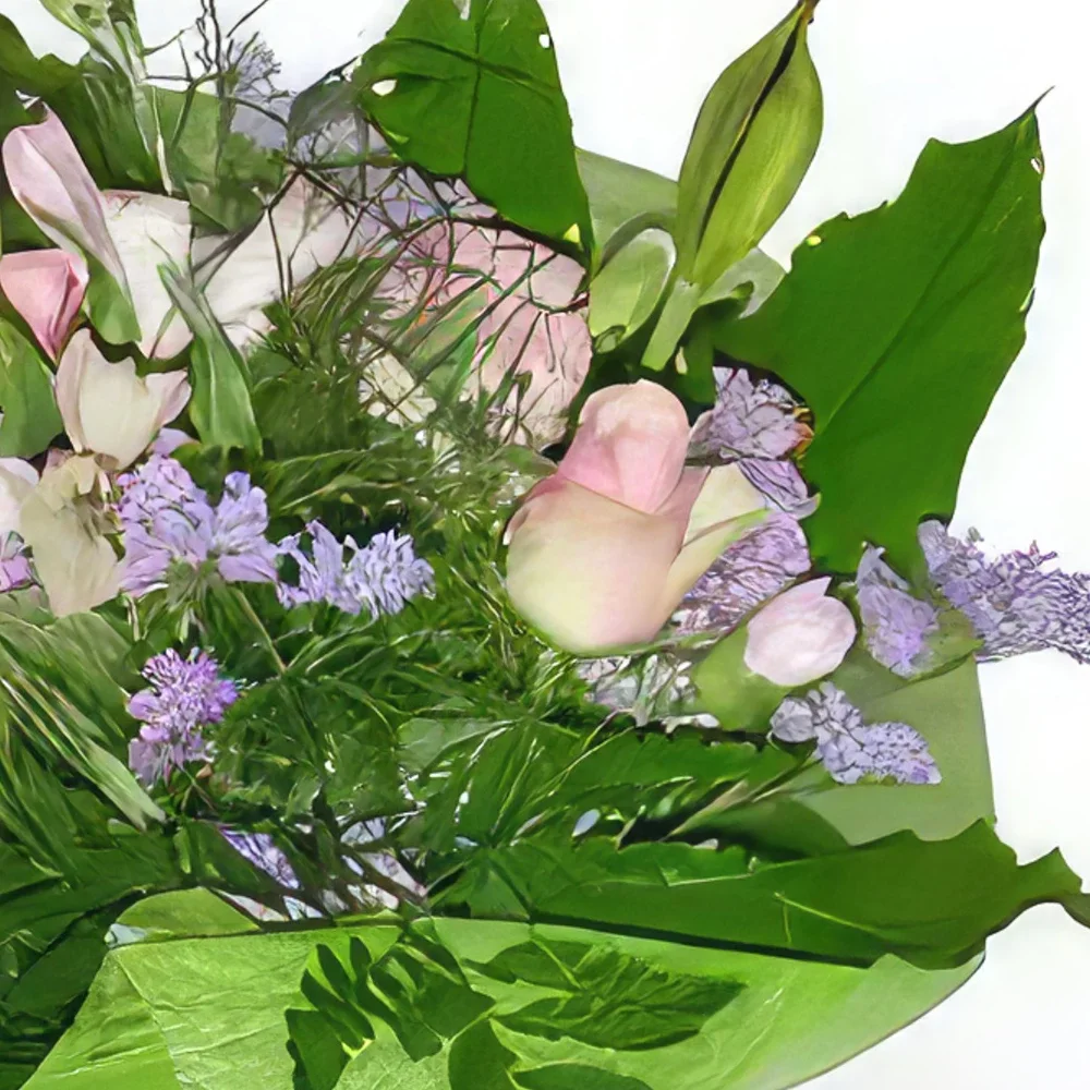 Krakkó-virágok- MOSOLY Virágkötészeti csokor