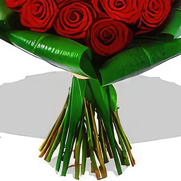 San Jose Santiago flowers  -  Red beauty Flower Bouquet/Arrangement