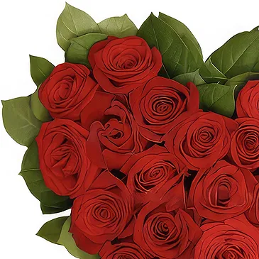 Greece flowers  -  All Red Flower Bouquet/Arrangement