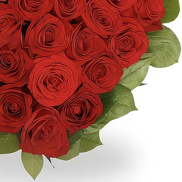 Greece flowers  -  All Red Flower Bouquet/Arrangement