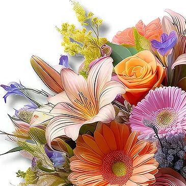 Garching b Munchen flowers  -  Vivid Whimsy  Flower Bouquet/Arrangement