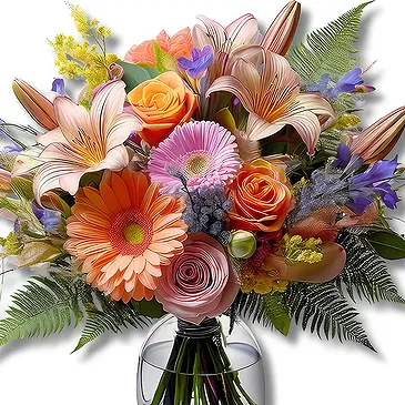 Garching b Munchen flowers  -  Vivid Whimsy  Flower Bouquet/Arrangement