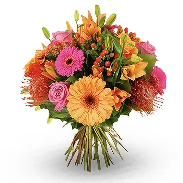 Greece flowers  -  Soft Fragrance Flower Bouquet/Arrangement