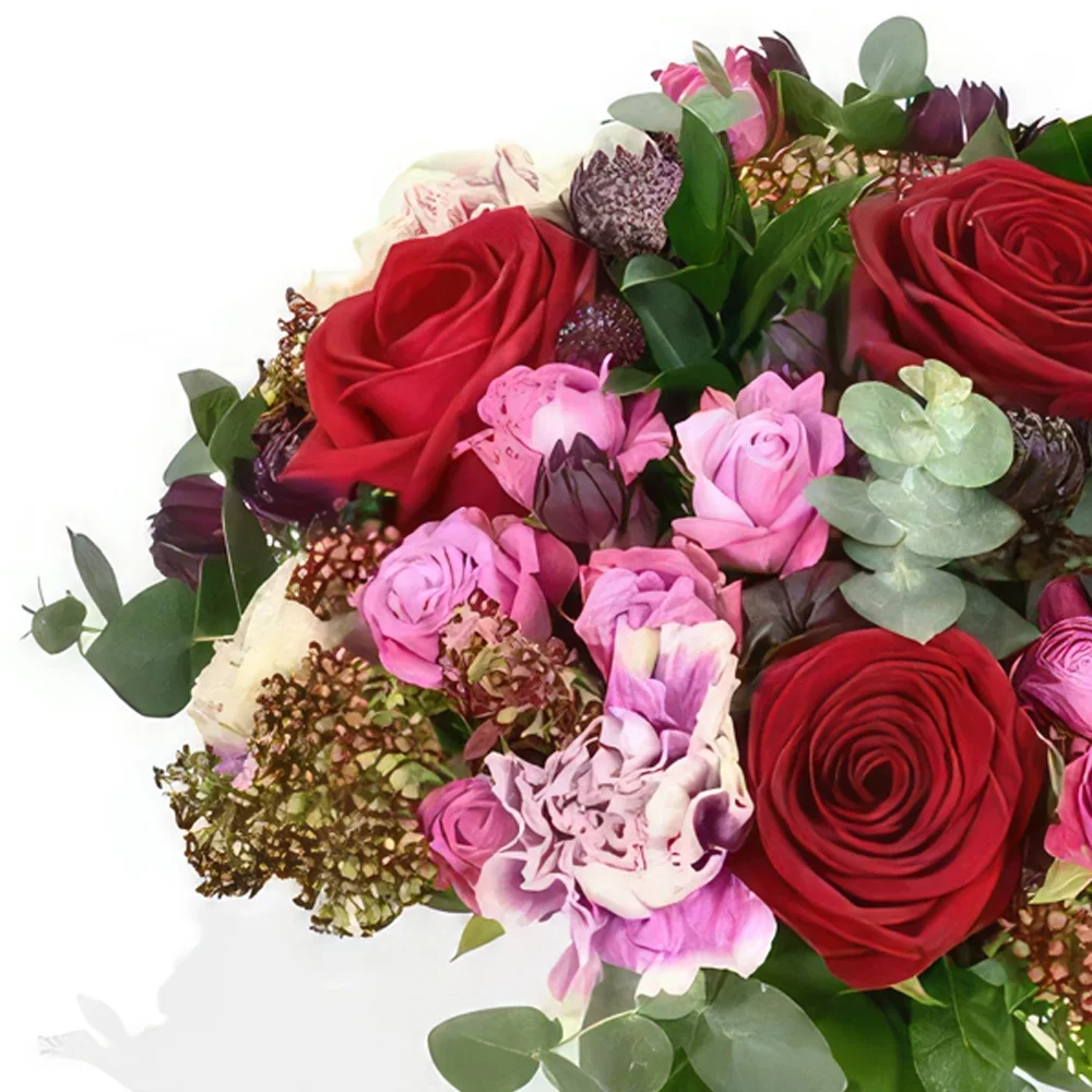 flores de Birmingham- Pantera Cor-de-Rosa Bouquet/arranjo de flor