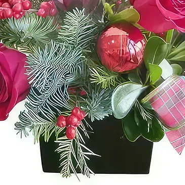 Cabo Balanco blommor- Festlig Rosa Bukett/blomsterarrangemang