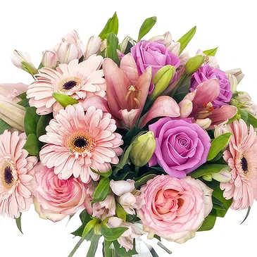 Hamburg flowers  -  Bouquet on shades of pink Flower Bouquet/Arrangement