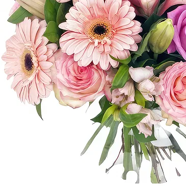 Hamburg flowers  -  Bouquet on shades of pink Flower Bouquet/Arrangement