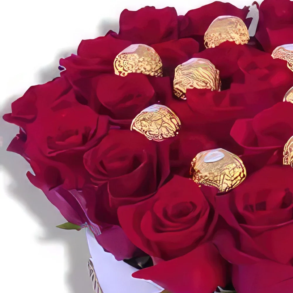 Portimao Blumen Florist- Liebe auf den ersten Blick Bouquet/Blumenschmuck