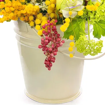 Oman flowers  -  Spring flowers arrangement with mimoza Flower Bouquet/Arrangement