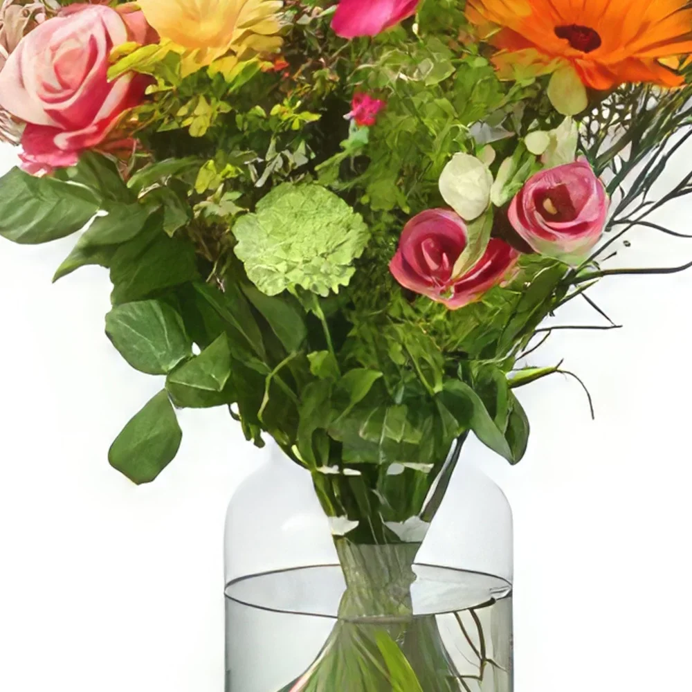 Αϊντχόβεν λουλούδια- κέφι Μπουκέτο/ρύθμιση λουλουδιών
