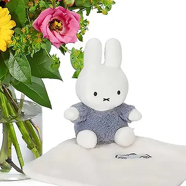 Maastricht flowers  -  Cheerful flowers + Miffy Flower Bouquet/Arrangement