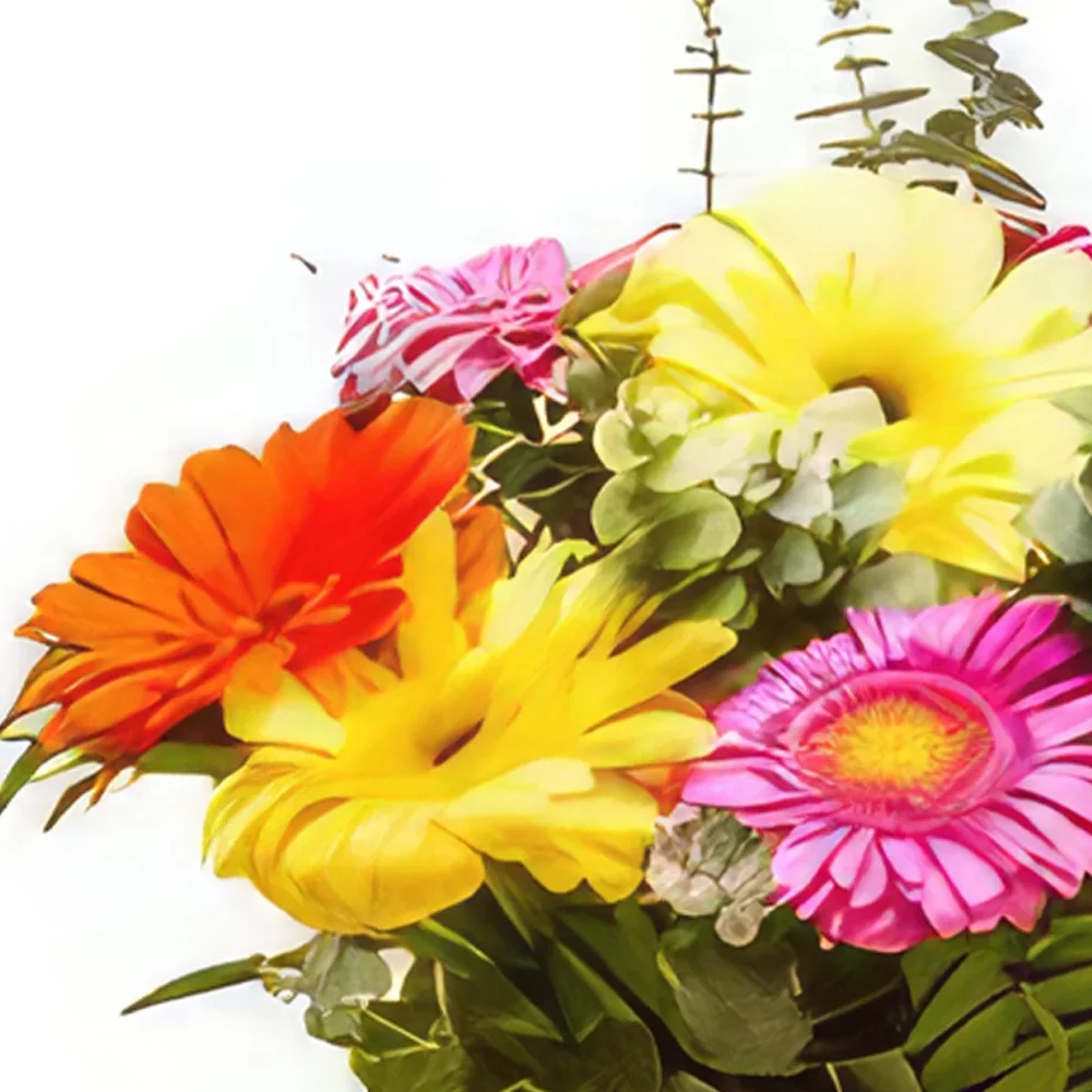 fleuriste fleurs de Grenade- Style californien Bouquet/Arrangement floral