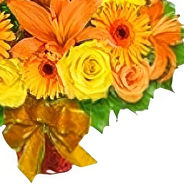 Greece flowers  -  Bright Bouquet Flower Bouquet/Arrangement