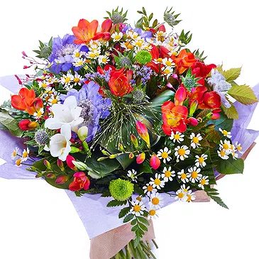 Oman flowers  -  Colorful Blooms Flower Bouquet/Arrangement
