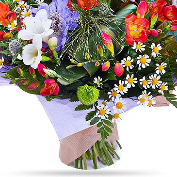Oman flowers  -  Colorful Blooms Flower Bouquet/Arrangement