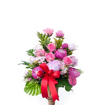 Italy flowers  -  Bouquet of pink and white ranunculus Flower Bouquet/Arrangement