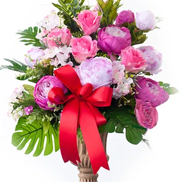 Italy flowers  -  Bouquet of pink and white ranunculus Flower Bouquet/Arrangement