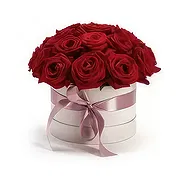 Budapest online Florist - ETERNAL LOVE - ROSE BOX Bouquet