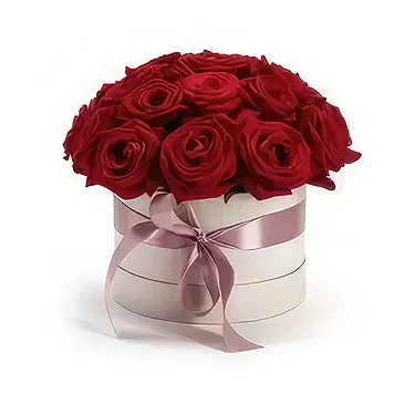 Budapest flowers  -  ETERNAL LOVE - ROSE BOX Flower Bouquet/Arrangement