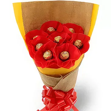 Buangkok flowers  -  Paisley Chocolate Bouquet Flower Bouquet/Arrangement
